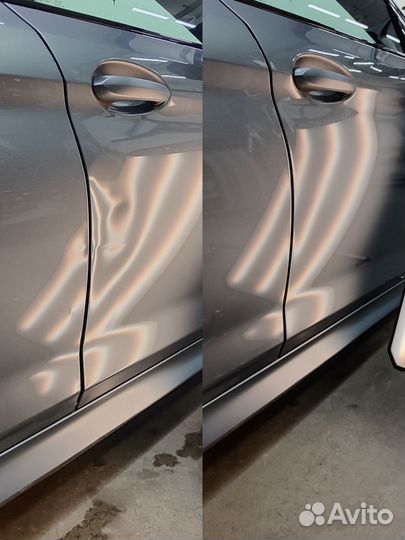 Профессиональный ремонт вмятин без покраски