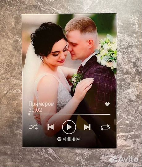 Фоторамка на стекле подарок до мурашек