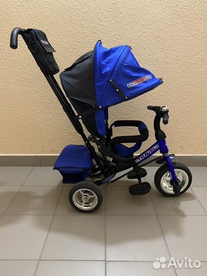 Трехколесный велосипед коляска