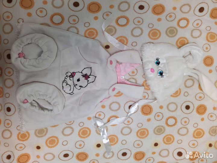 Костюм зайца для девочки