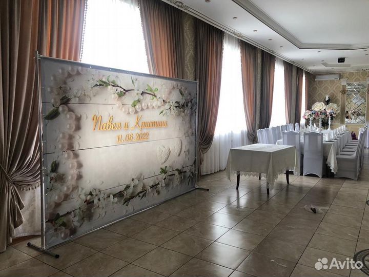 Фотозона для мероприятий (press wall пресс-волл)