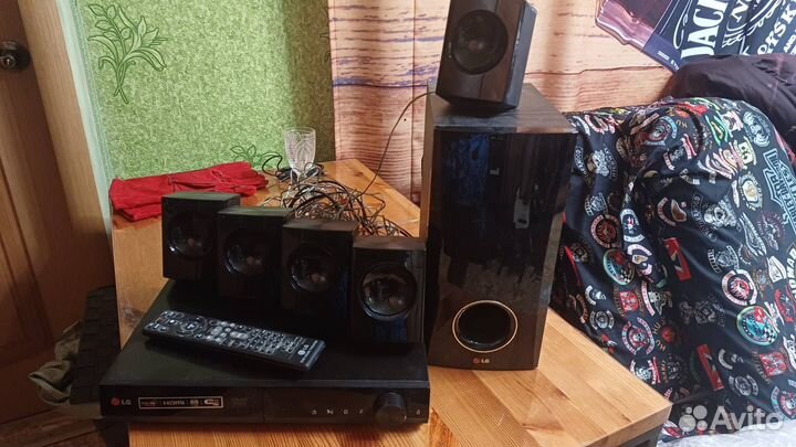 Аудио система LG 5.1 с усилителем
