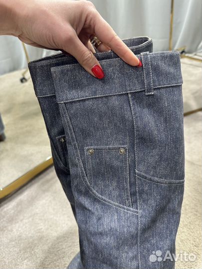 Сапоги женские Деним