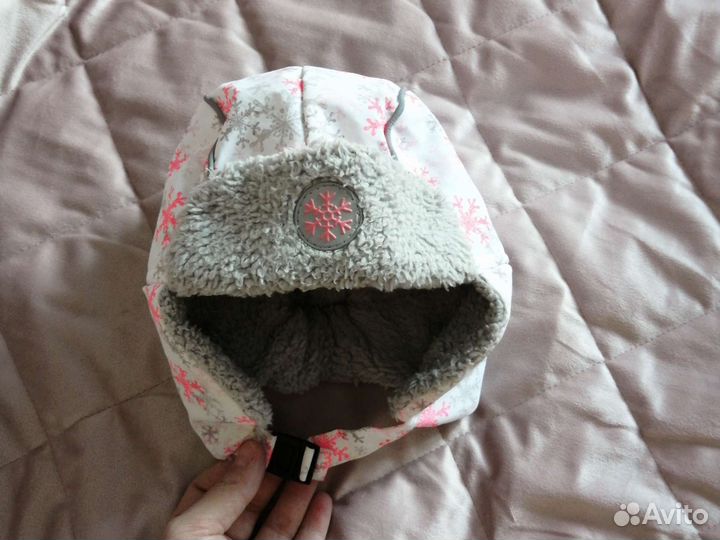 Шапка и варежки детские