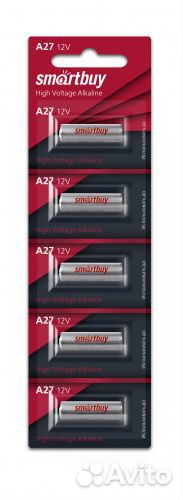 Батарея SmartBuy A27 5 шт