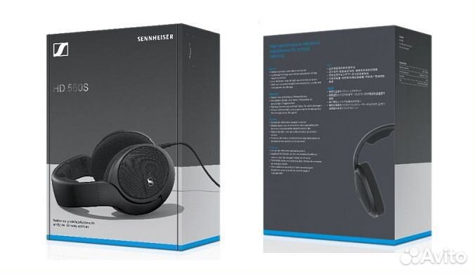 Наушники Sennheiser HD 560S Black