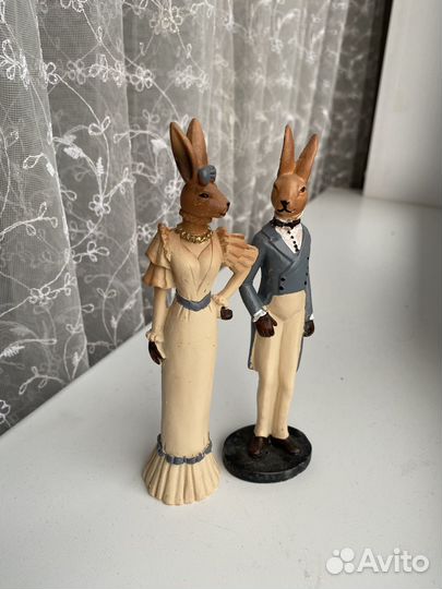 Статуэтки кролики