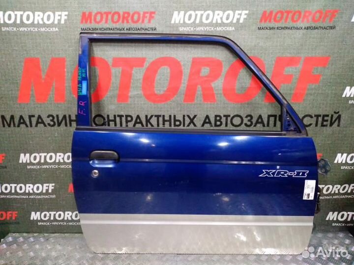 Дверь передняя R Паджеро Мини H51A/H56A темн А40