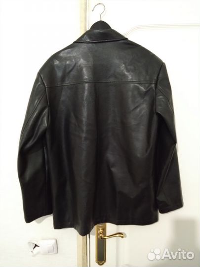 Кожаная куртка пиджак