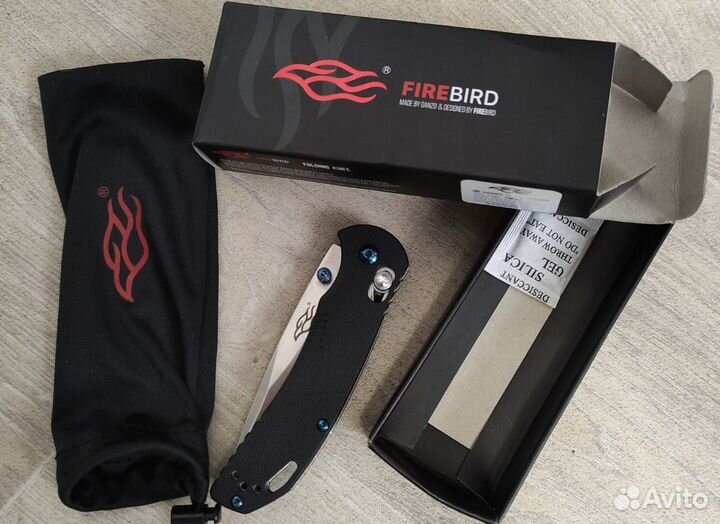 Нож Ganzo Firebird F753M1-BK черный