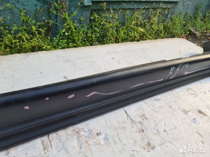 Накладка на порог правая Nissan Juke YF15 F15 2012