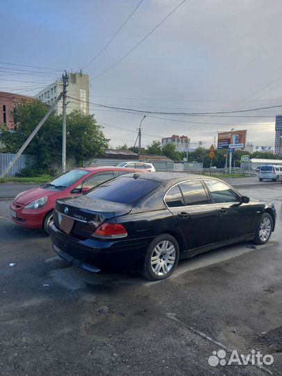 BMW 7 серия 4.4 AT, 2002, битый, 250 000 км