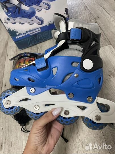 Ролики как новые + защита