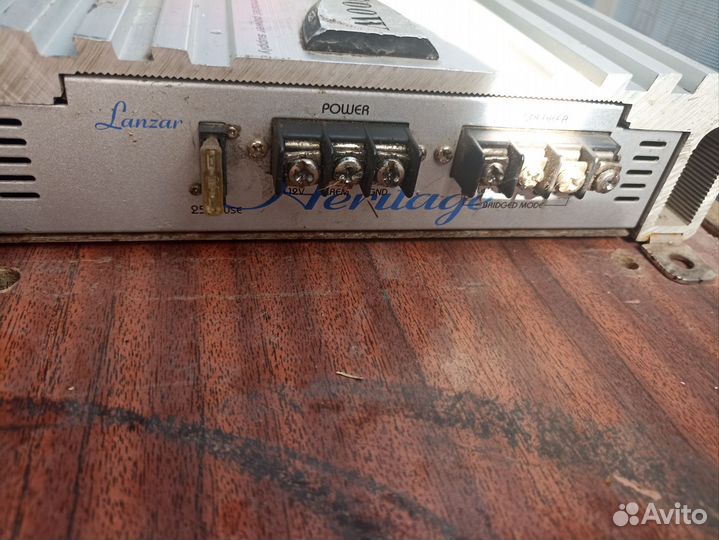 Сабвуфер и усилитель