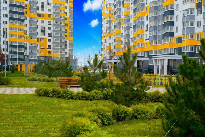 Квартира-студия, 34,1 м², 15/16 эт.