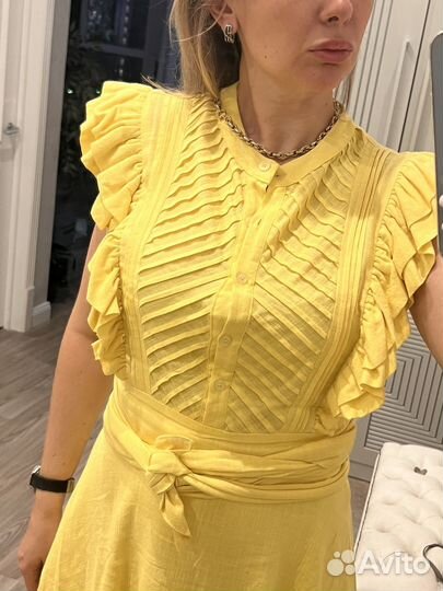 Платье Лён, размер 42-44