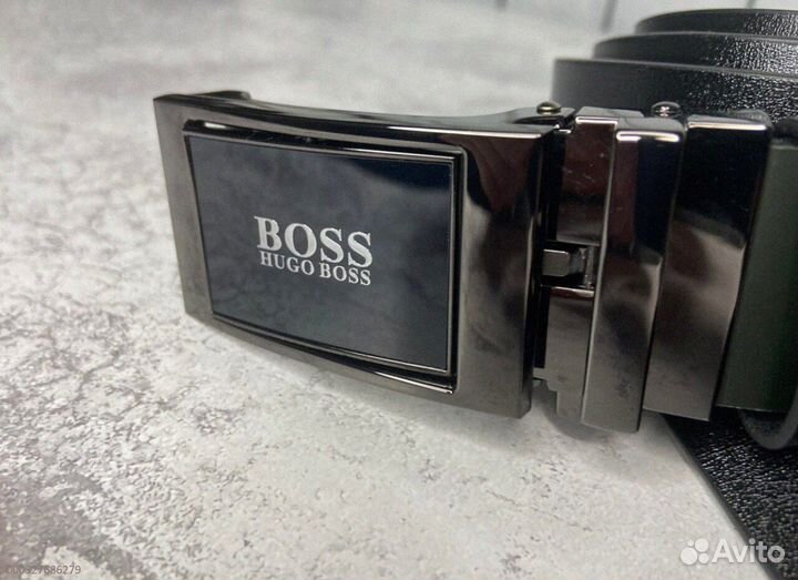 Ремень Hugo Boss автомат двусторонний