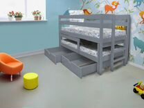 Привлекательная кровать для детей: уютный дизайн