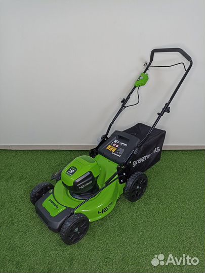 Газонокосилка Greenworks 40V GD40LM46HP арт 251440