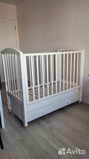 Детская кровать 120 60 Гандылян