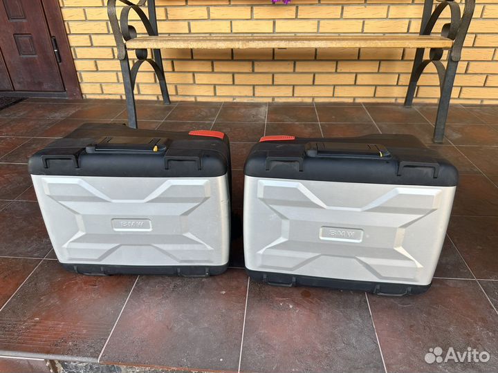 Новый кофр под трубу bmw r1200gs