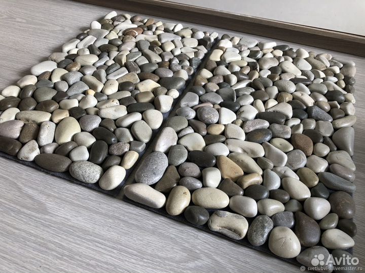 Коврики из морского камня