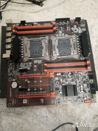 X99 dual v1.31 и asus Материнская плата