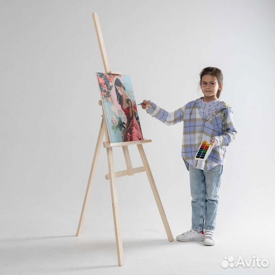 Мольберт 175 см напольный универсальный Лира