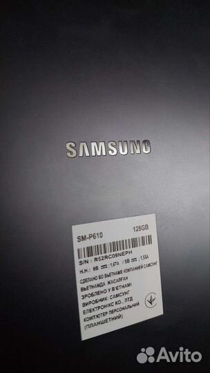 Планшет samsung galaxy tab s6 lite 128 GB Black