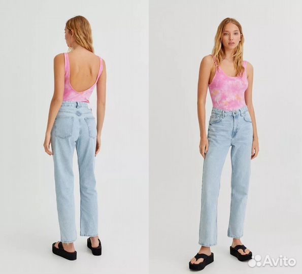 Боди tie-dye Pull&Bear S-M