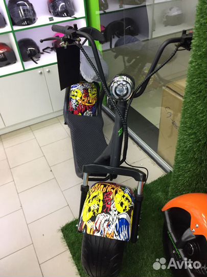 Электроскутер citycoco