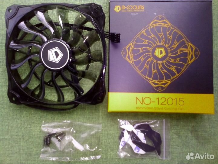 Вентиляторы 120, 80 мм