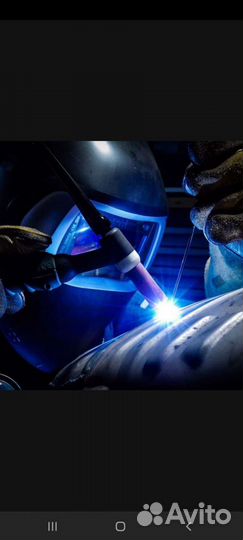 Сварочные работы, ремонт глушителя