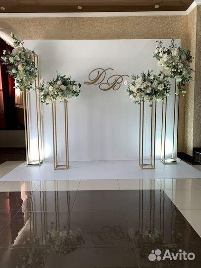 Свадебное оформление, декор, аренда арки