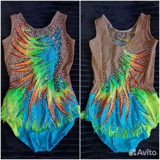 Купальник для художественной гимнастики 128-134р