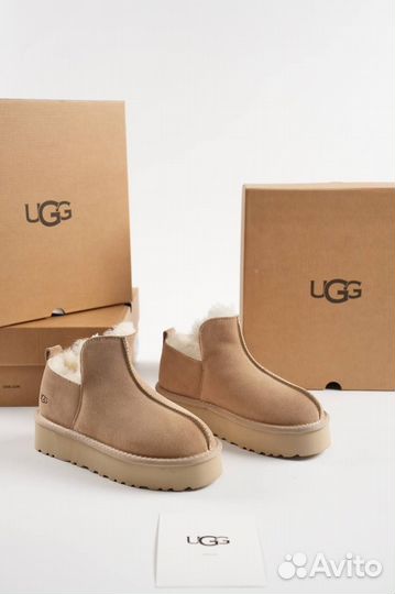 Зимние Лоферы / Полуботинки Ugg Размеры 36-40