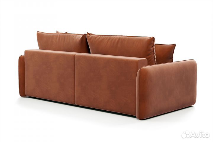 Диван угловой терракотовый Портленд