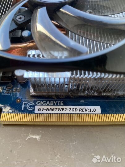 Видеокарта Gigabyte GTX 660 ti 2gb