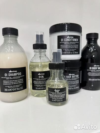 Davines oi шампунь кондиционер масло гель маска