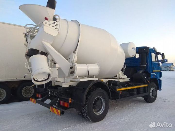 Установка миксера 6, 7 кубов