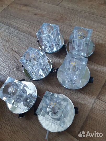 Светильник встраиваемый (6 шт)