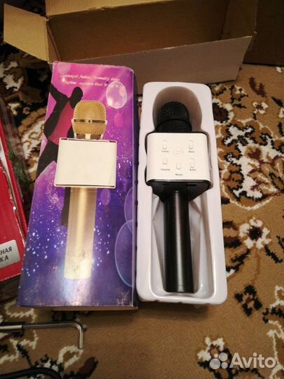 Микрофоны блютус с динамиком