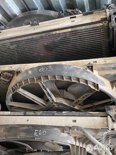 Кассета радиатора BMW E60