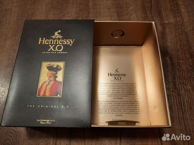 Подарочная коробка Hennessey XO (1.5 л.)