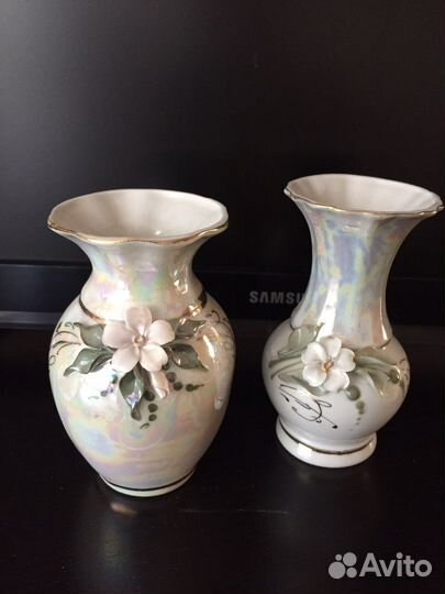 Фарфоровые вазочки маленькие, для цветов
