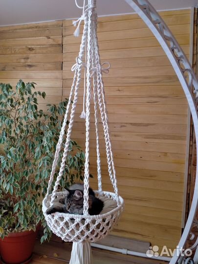 Лежанка гамак для кошек или собачек