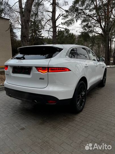 Jaguar F-Pace 2.0 AT, 2019, битый, 91 000 км
