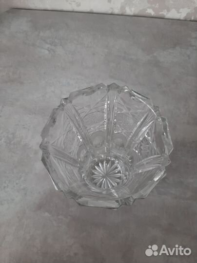Хрустальная ваза ГДР
