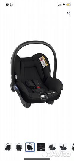 Автокресло группы 0+ Maxi-Cosi Citi Scribble Black