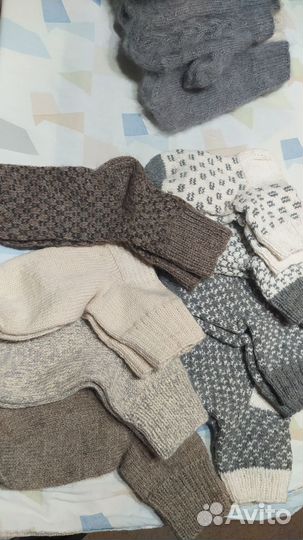 Продам носки шерстяные, варежки из козьего пуха.о